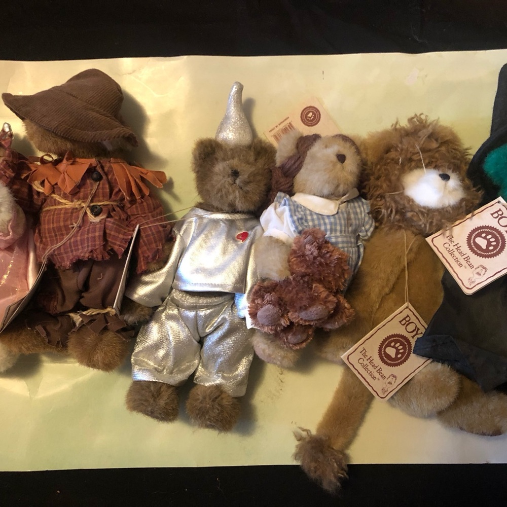 Rare Boyds bears Wizard of Oz set no box